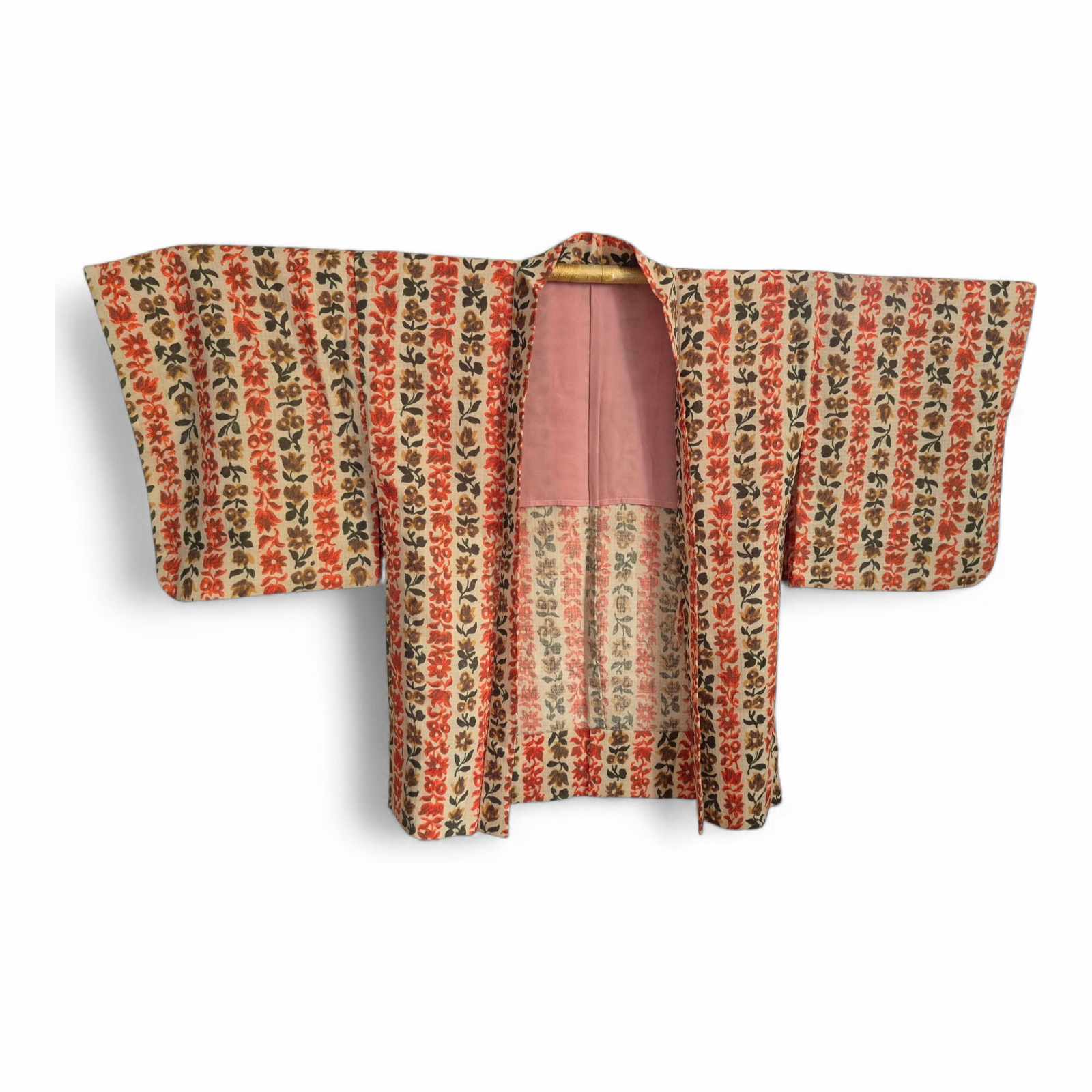 Ręcznie malowane vintage haori z Japonii.