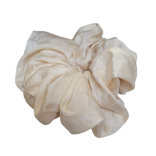 Scrunchie z japońskiego jedwabiu