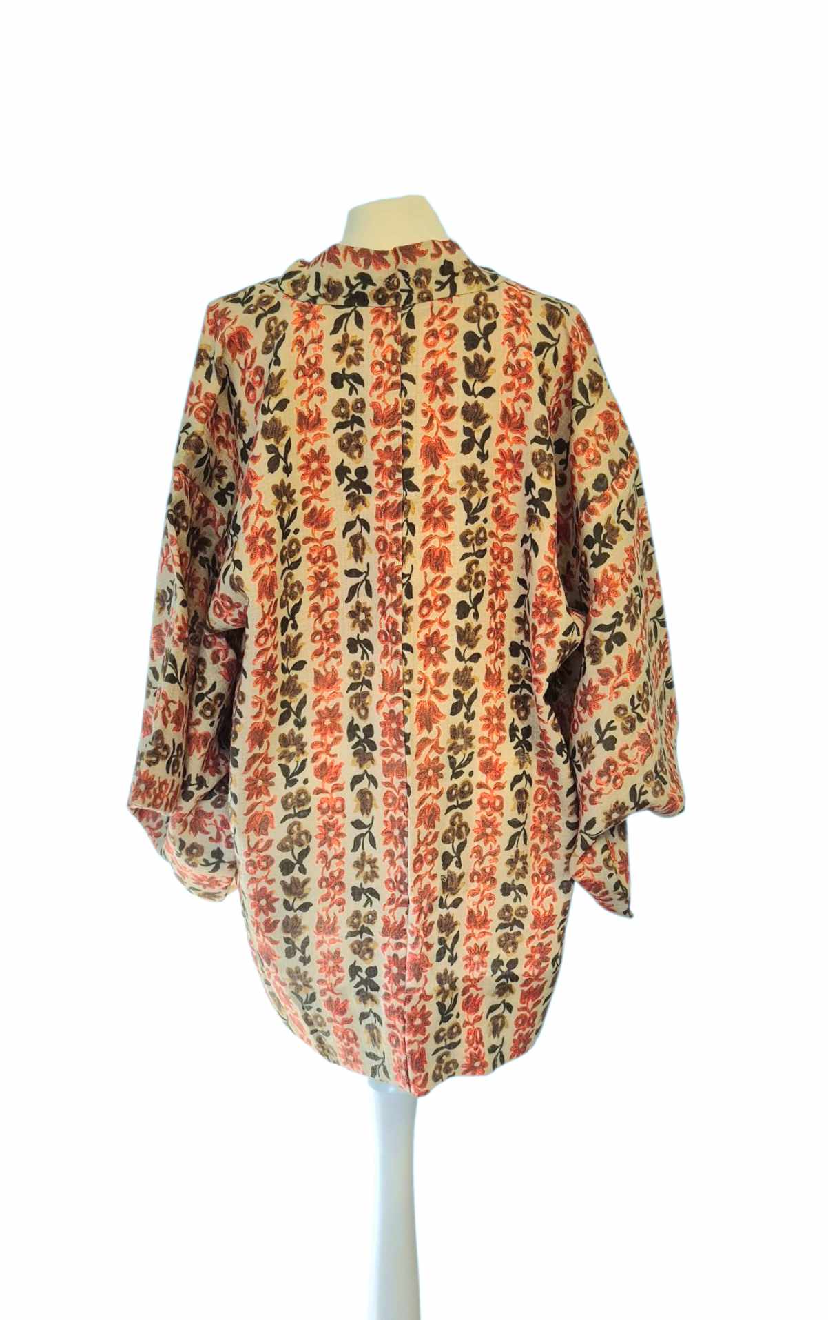Ręcznie malowane vintage haori z Japonii.